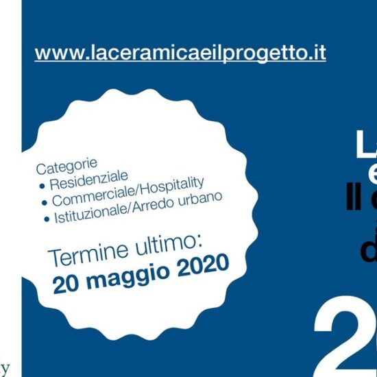 La Ceramica e il progetto 2020: al via la 9° edizione