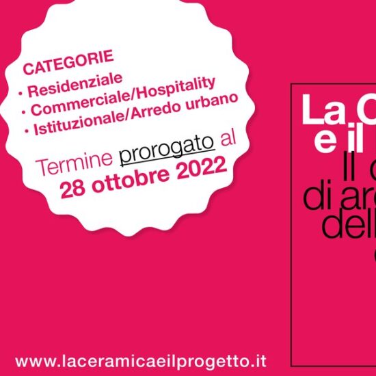 La Ceramica e il Progetto 2022: ultimi giorni per partecipare