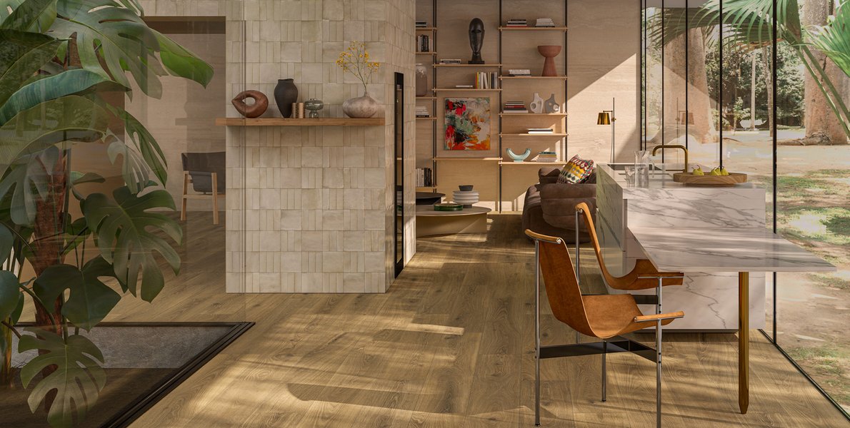 Living & Kitchen: The Greenhouse