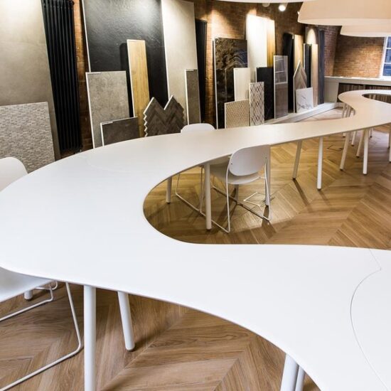 Il progetto del nuovo showroom di Londra