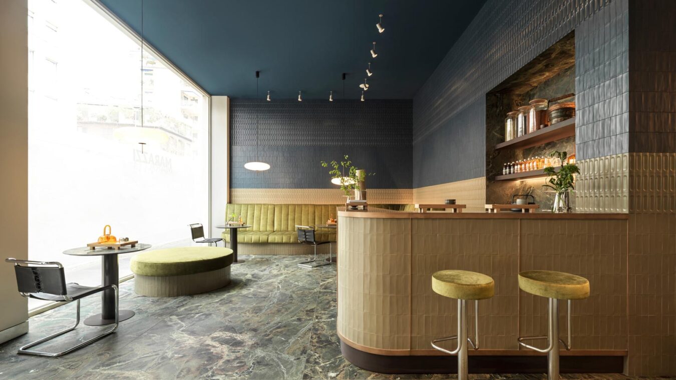 The Green & Blue Room: Patricia Viel racconta il nuovo concept per Marazzi e i progetti in corso