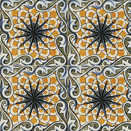 Collezione Disegni Stella blu Venerio Martini