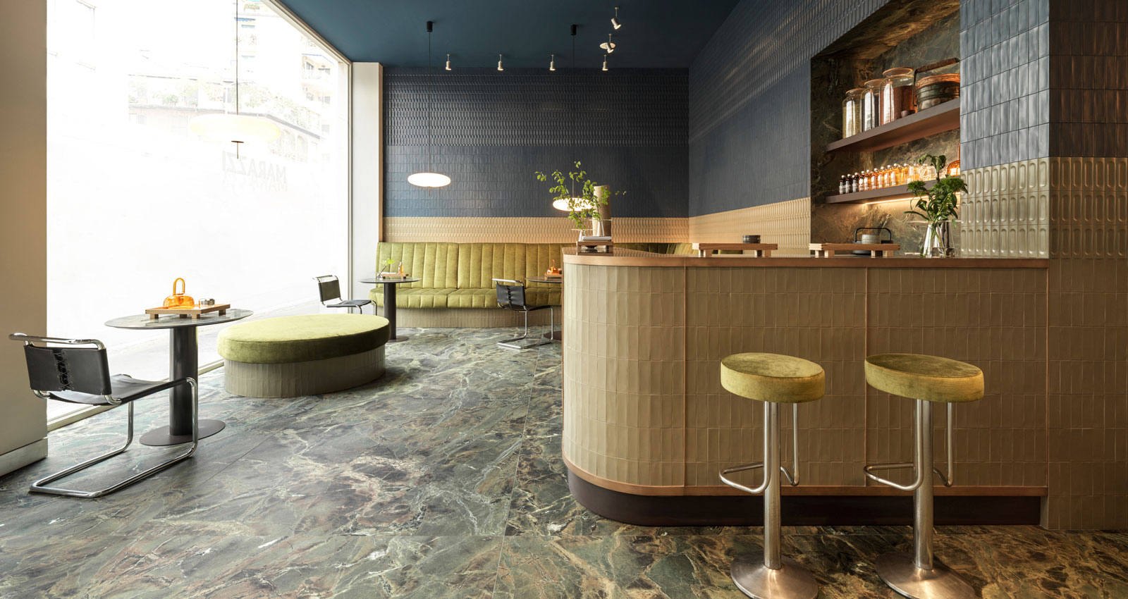 Marazzi The Green Blue Room design ACPV ARCHITECTS